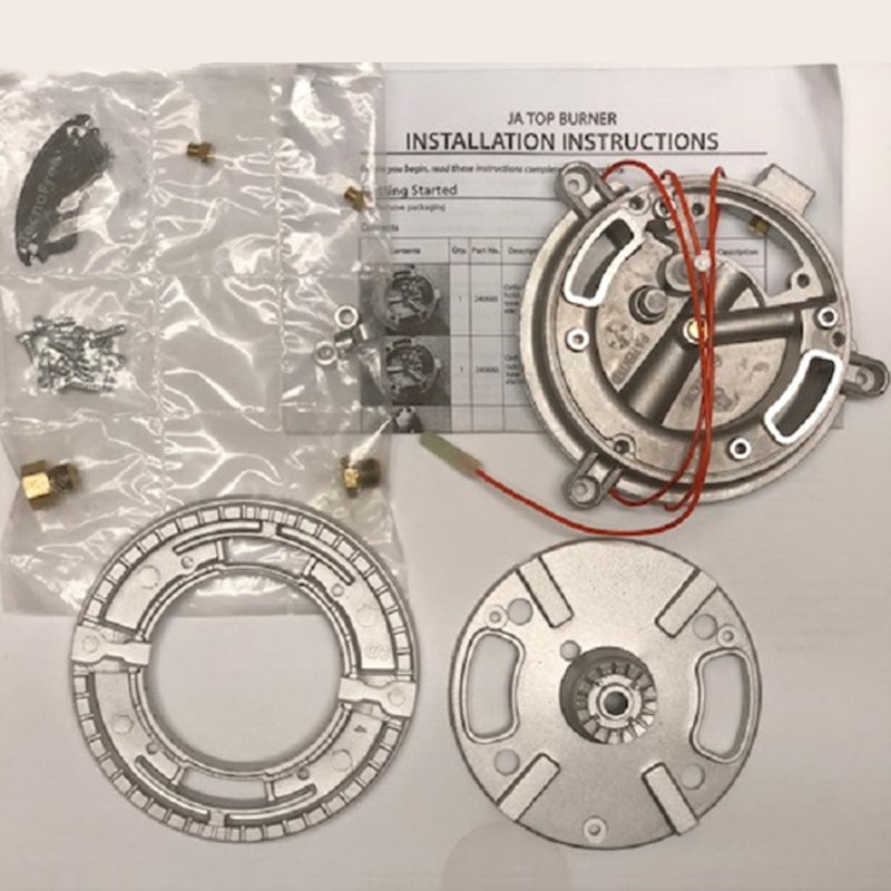 FISHER &amp; PAYKEL 241255 BURNER ASSEMBLY KIT - DEFENDI - REAR (genuine oem part) - Parts Solution Group