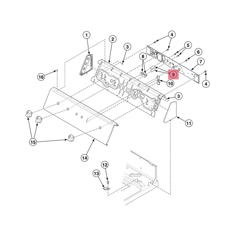 SPEED QUEEN 204365 CAPACITIVE SWITCH FOAM (GENUINE OEM PART) - Parts Solution Group