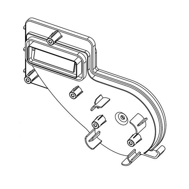 SAMSUNG DD82-01357A DISHWASHER DOOR VENT DUCT CONNECTOR (genuine oem part)