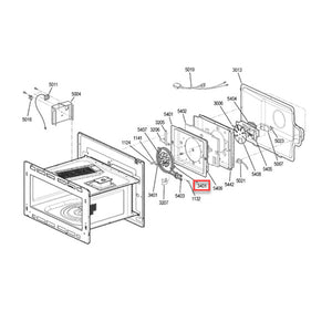 GE APPLIANCE WB02X32605 MICROWAVE HEATER HOLDER (GENUINE OEM PART)