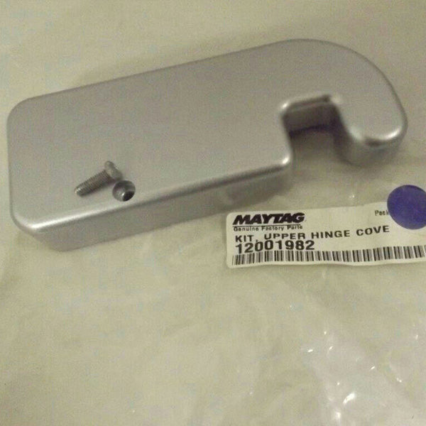 WHIRLPOOL 12001982 REFRIGERATOR UPPER HINGE COVER KIT ( (GENUINE OEM PART) - Parts Solution Group