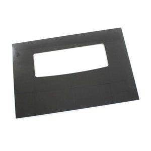 WHIRLPOOL WP9762477 RANGE OVEN DOOR OUTER PANEL (BLACK) (GENUINE OEM PART)