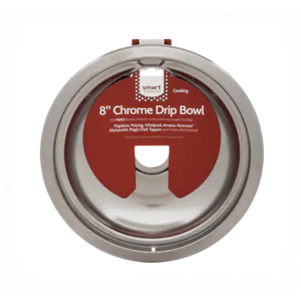 FRIGIDAIRE L304430998 8-IN CHROME DRIP BOWL (GENUINE OEM PART) - Parts Solution Group