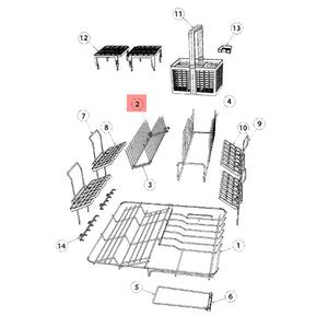 FISHER & PAYKEL 512819 CROCK INSERT (genuine oem part)