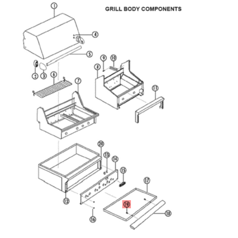 FISHER &amp; PAYKEL 237354 MS10-24X3/8 PH TRU SS (PKT 10) (genuine oem part) - Parts Solution Group