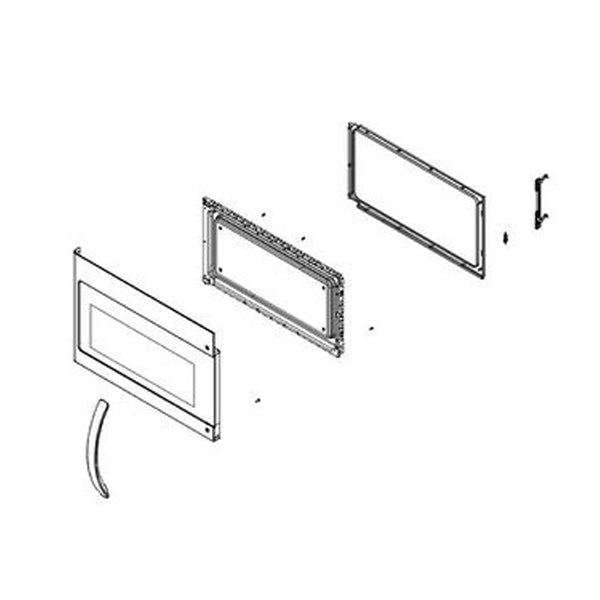 FRIGIDAIRE 5304509580 DOOR ASSEMBLY (GENUINE OEM PART) - Parts Solution Group