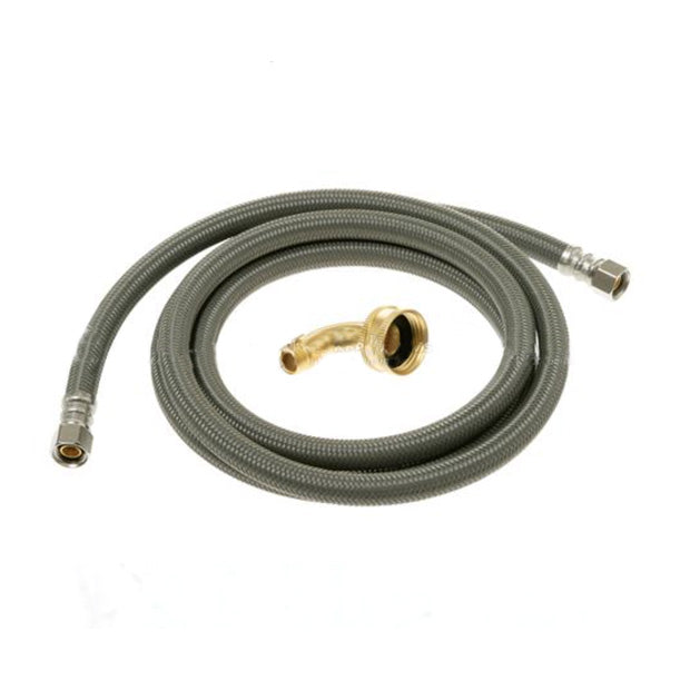 GE APPLIANCE WX28X331 6-FT BRAIDED DISHWASHER INSTALL HOSE W/ 3/4-IN ELBOW (GENUINE OEM PART)