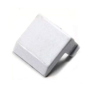 SAMSUNG DA61-04809A REFRIGERATOR SHELF SUPPORT END CAP (WHITE) (GENUINE OEM PART)