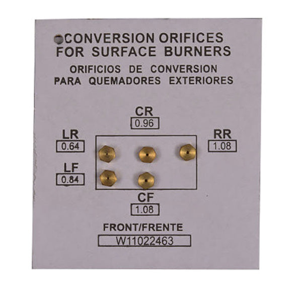 WHIRLPOOL W11083838 CONVERSION KIT (GENUINE OEM PART) - Parts Solution Group