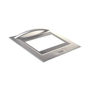 WHIRLPOOL W10155557 RANGE OVEN DOOR OUTER PANEL ASSEMBLY (STAINLESS) (GENUINE OEM PART)