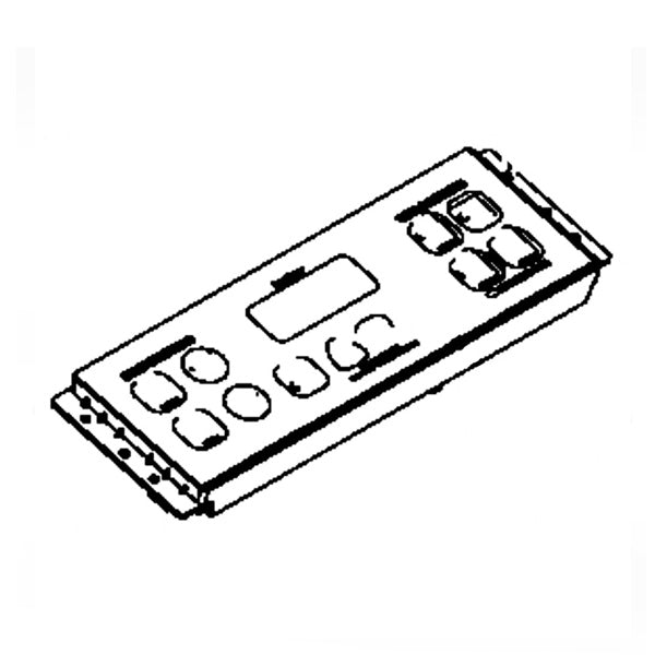 GE APPLIANCE WB27T11096 FACEPLATE GRAPHICS ASSEMBLY (genuine oem part) - Parts Solution Group