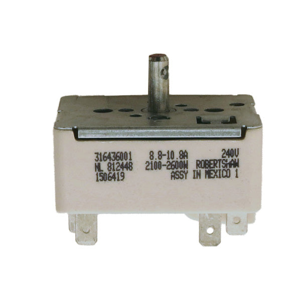 FRIGIDAIRE 5304522918 INFINITE RADIANT DUAL SWITCH (GENUINE OEM PART) - Parts Solution Group