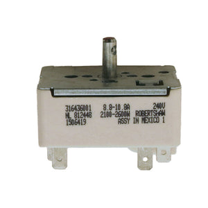 FRIGIDAIRE 5304522918 INFINITE RADIANT DUAL SWITCH (GENUINE OEM PART)