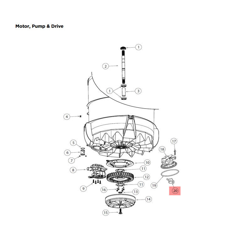 FISHER &amp; PAYKEL 420403P VALVE FLAPPER (SMARTPUMP) (genuine oem part) - Parts Solution Group