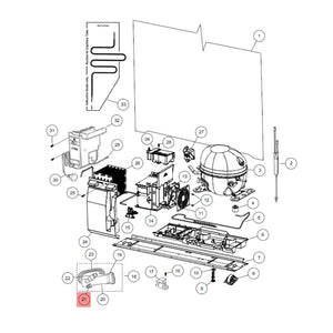 FISHER & PAYKEL 312198 ADAPTOR TAP TUBE (genuine oem part)