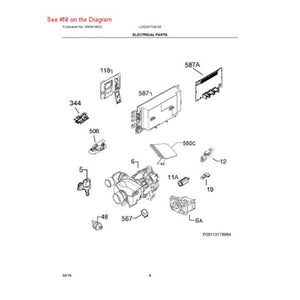 FRIGIDAIRE 117186404 DISHWASHER COVER (GENUINE OEM PART)