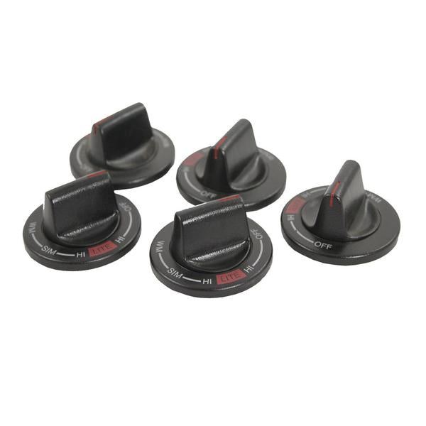 WHIRLPOOL 12500060 KNOB KIT-81 83 (5) (GENUINE OEM PART) - Parts Solution Group