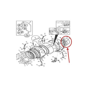 FRIGIDAIRE 134616701 BELT (genuine oem part)