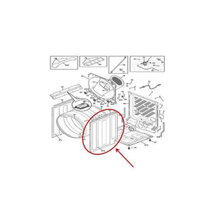 FRIGIDAIRE 134712797 PANEL (genuine oem part)