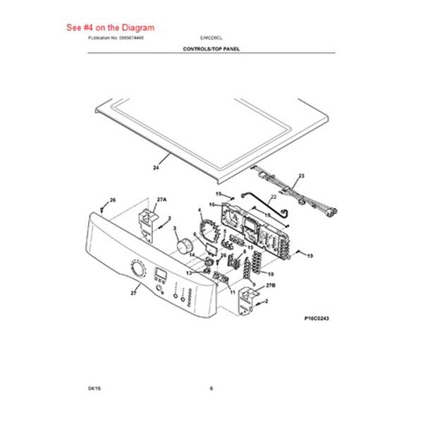 FRIGIDAIRE 134907400 PIPE (GENUINE OEM PART)