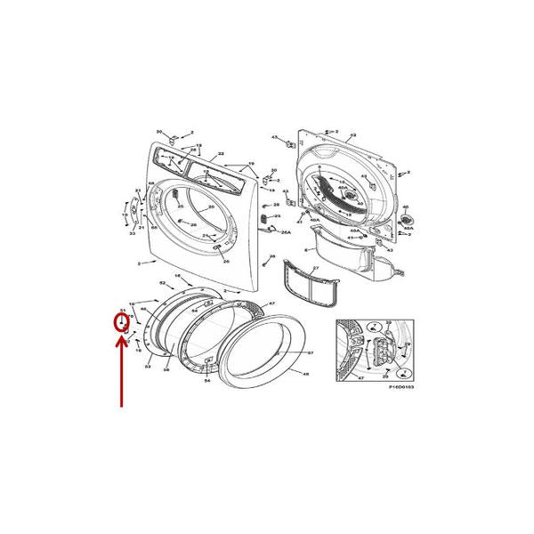 FRIGIDAIRE 137241000 SCREW (genuine oem part) - Parts Solution Group