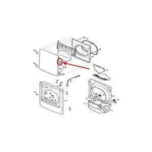 FRIGIDAIRE 137365620 HINGE (genuine oem part)