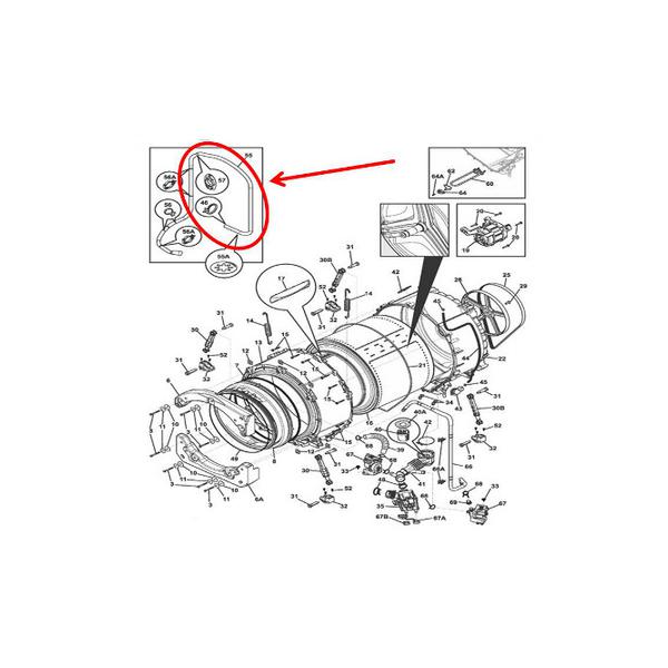 FRIGIDAIRE 137629206 DRAIN HOSE (genuine oem part) - Parts Solution Group