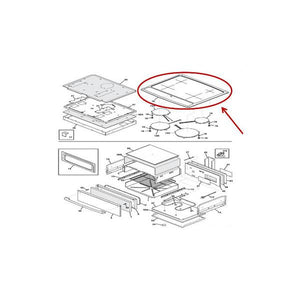 FRIGIDAIRE 139033859 SMOOTH TOP ASSEMBLY (genuine oem part)