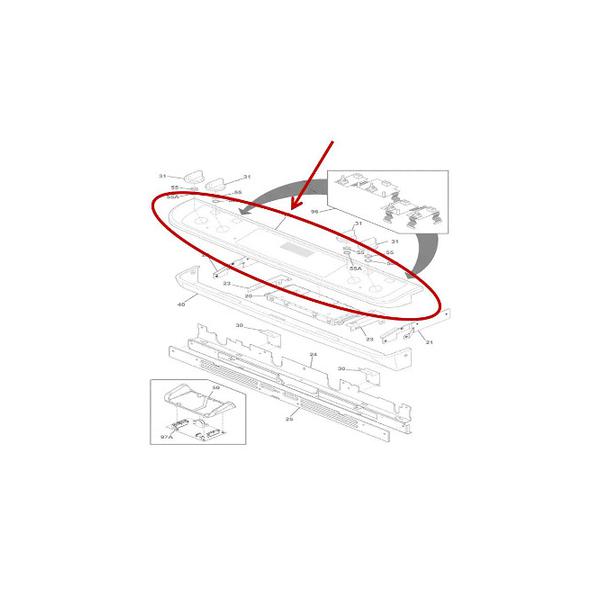 FRIGIDAIRE 139059422 PANEL ASSEMBLY (genuine oem part) - Parts Solution Group