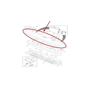 FRIGIDAIRE 139059422 PANEL ASSEMBLY (genuine oem part)