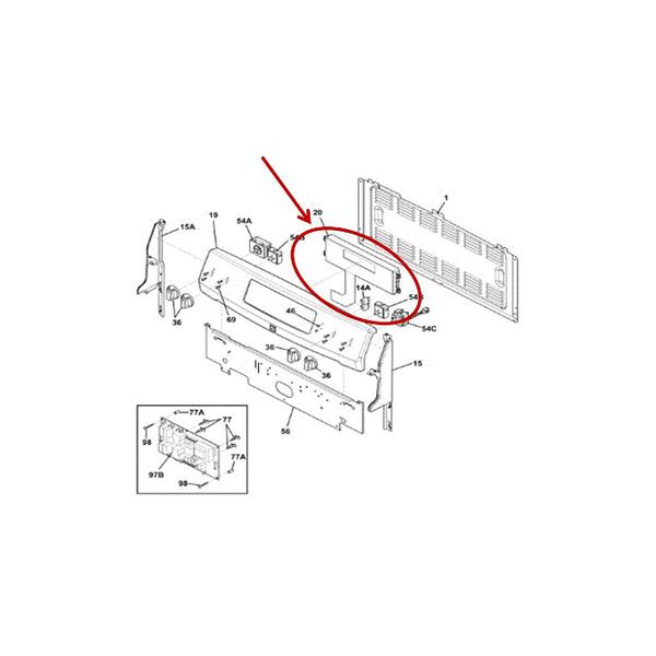 FRIGIDAIRE 139092701 CONTROLLER ASSEMBLY (genuine oem part) - Parts Solution Group