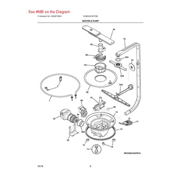 FRIGIDAIRE 154491101 SCREW (GENUINE OEM PART)