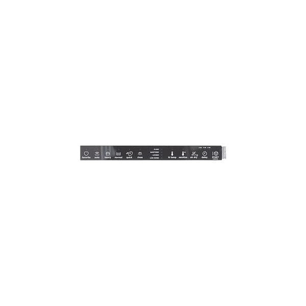 FRIGIDAIRE 154621403 DISHWASHER CONTROL OVERLAY (genuine oem part) - Parts Solution Group