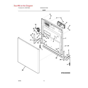 FRIGIDAIRE 154647101 HINGE PIN (GENUINE OEM PART)