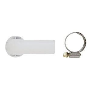 WHIRLPOOL 208847 LAUNDRY WASHER SYPHON BREAK ELBOW KIT WITH CLAMP (GENUINE OEM PART)