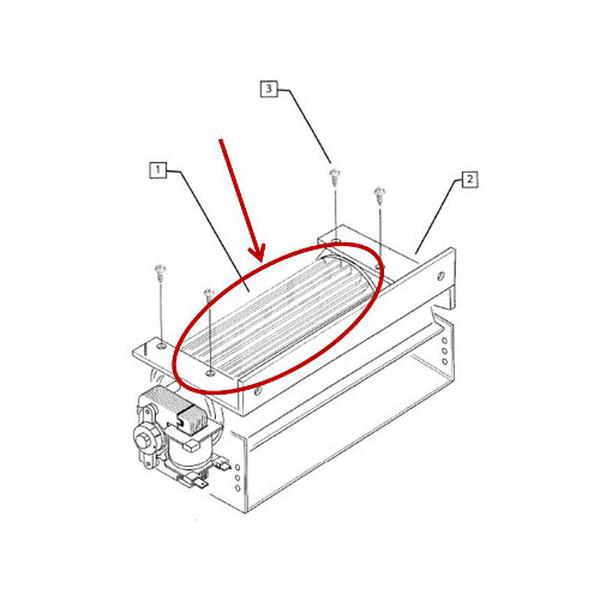 FISHER &amp; PAYKEL 211562 BLOWER MOTOR (genuine oem part) - Parts Solution Group