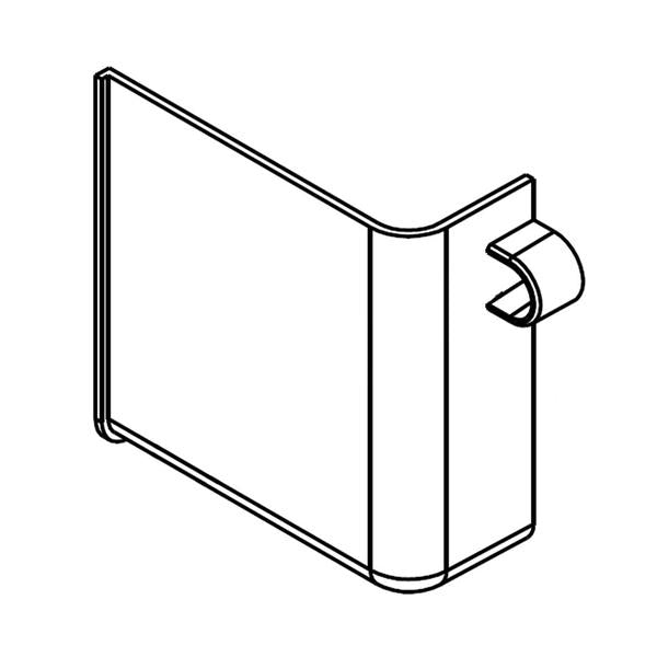 WHIRLPOOL 2259025 COVER-OUTLET AIR (GENUINE OEM PART) - Parts Solution Group
