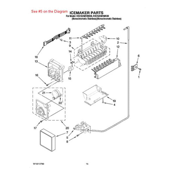 WHIRLPOOL 2317200 REFRIGERATOR WATER VALVE ASSEMBLY (GENUINE OEM PART)