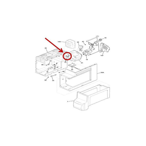 FRIGIDAIRE 240555005 SCREW (genuine oem part) - Parts Solution Group