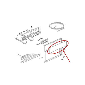 FRIGIDAIRE 240570235 MODULE COVER LABEL (genuine oem part)