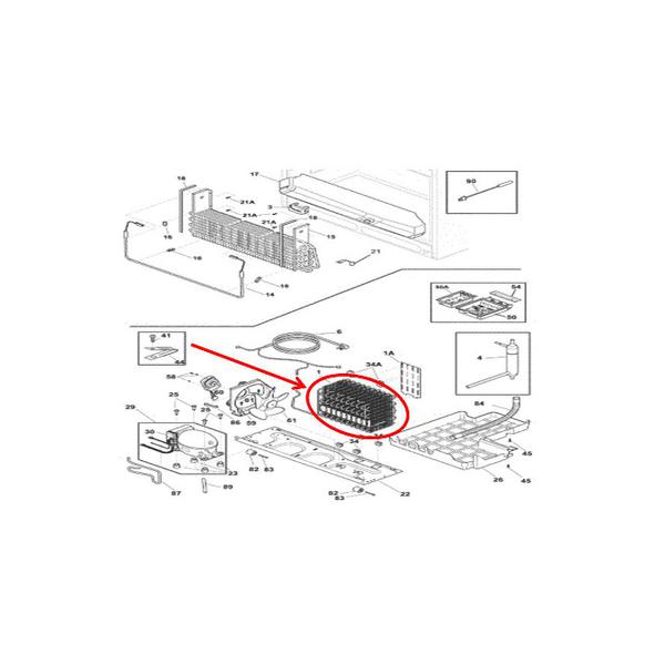 FRIGIDAIRE 241862903 CONDENSER (genuine oem part) - Parts Solution Group
