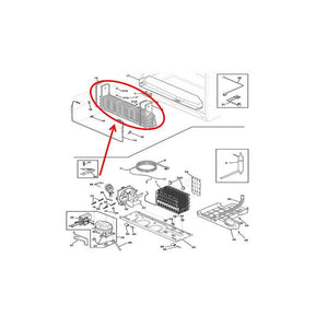 FRIGIDAIRE 242044503 REFRIGERATOR EVAPORATOR (genuine oem part)