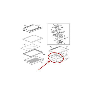 FRIGIDAIRE 242218506 PAN (genuine oem part)