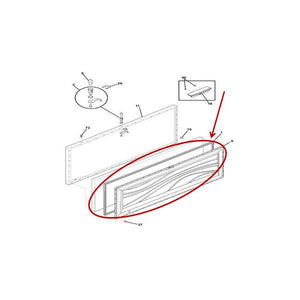 FRIGIDAIRE 297400411 GASKET (genuine oem part)