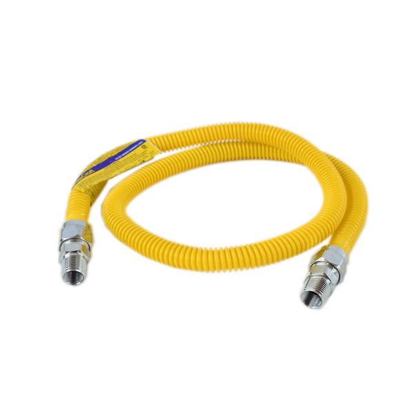 WHIRLPOOL 30-3131-48 RANGE GAS CONNECTOR (STAINLESS STEEL) (GENUINE OEM PART) - Parts Solution Group