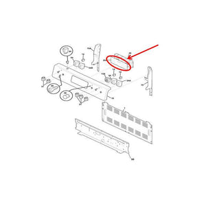 FRIGIDAIRE 316419146 OVERLAY (genuine oem part)