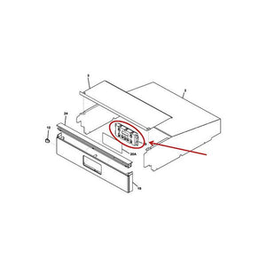 FRIGIDAIRE 316455455 CLOCK/TIMER (genuine oem part)