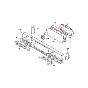 FRIGIDAIRE 316474924 CONTROLLER (genuine oem part)