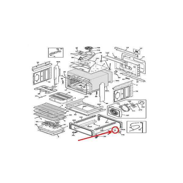 FRIGIDAIRE 316498903 LEVELING LEG (genuine oem part) - Parts Solution Group