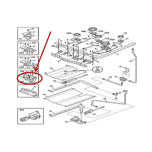 FRIGIDAIRE 316524901 IGNITOR ORIFICE ASSEMBLY (GENUINE OEM PART)